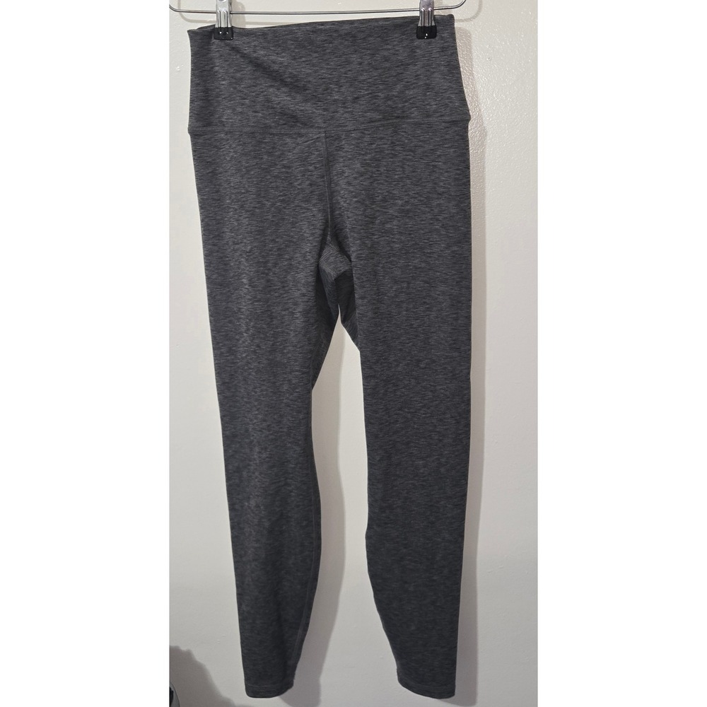 Gilly Hicks Recharge Grey Heather Space Dye High Waisted Leggings Womens Medium